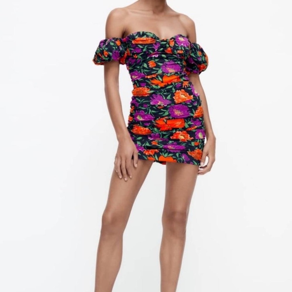 Zara Floral Print Dress Only One